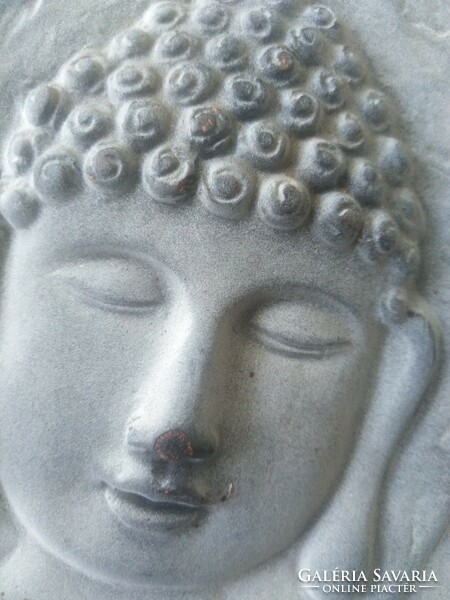 Buddha - decorative ceramic tile, balcony ornament