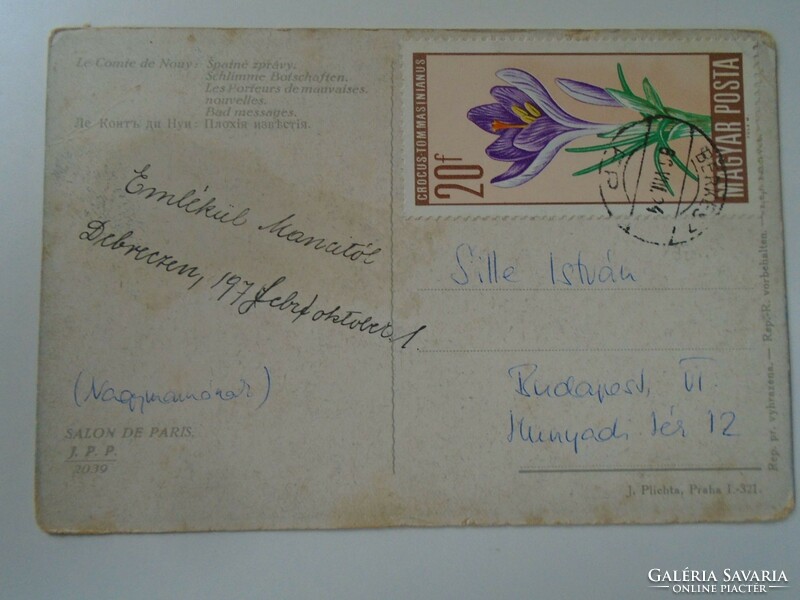 D195678  La Comte de Nouy - Schlimme Botschaften  1920k - p1960