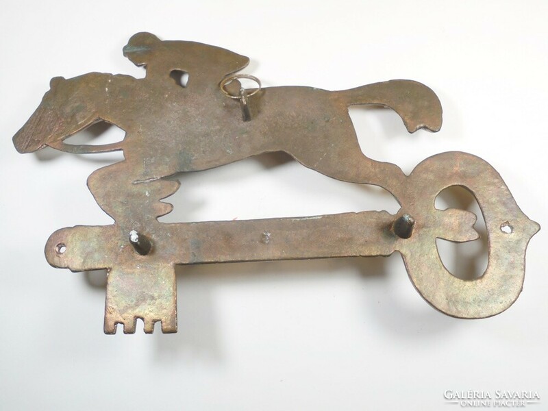 Old copper color aluminum key hanger wall hanger hanger key holder