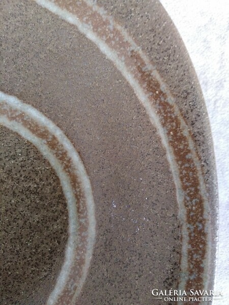 Japanese porcelain plate, table offering - with stone effect