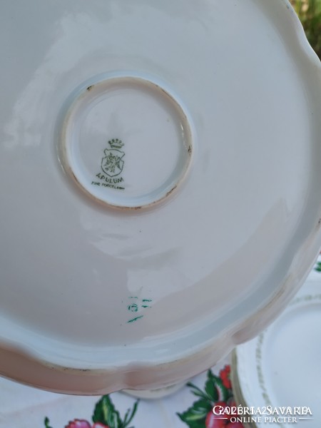 Antique apulum tableware for sale! For replacement, 8 deep plates and 5 flat soup bowls