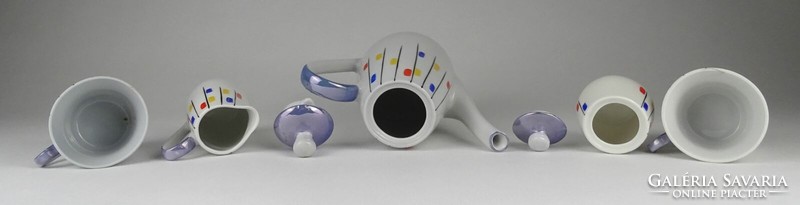 1N617 Régi retro porcelán kávéskészlet