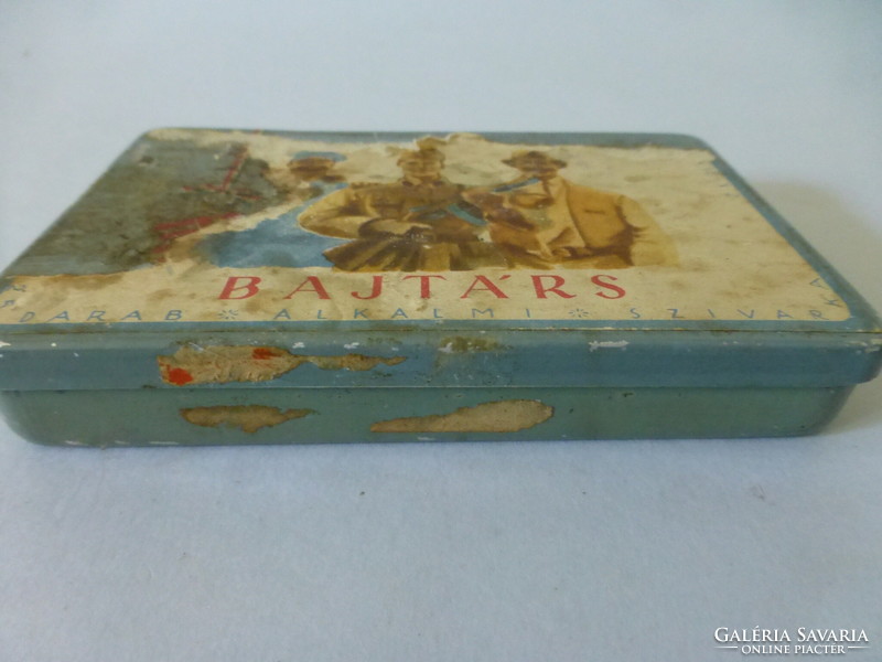 Bajtárs cigar metal box