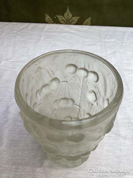 Josef Inwald Barolac üveg váza 14 cm.