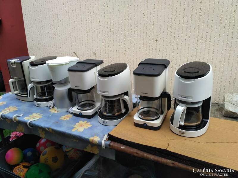 Tea and coffee makers for sale.