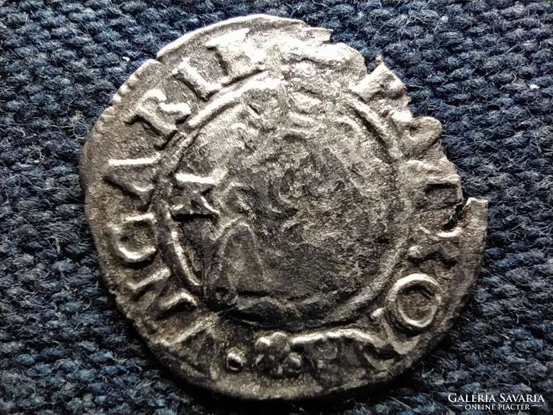 I. Miksa (1564-1576) .438 ezüst 1 Dénár ÉH767 1578 KB (id53311)