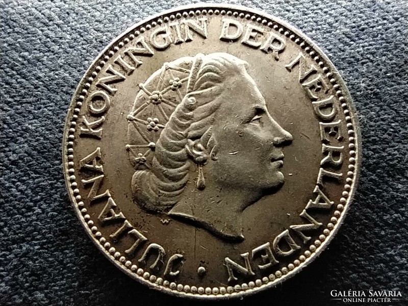 Hollandia I. Julianna (1948-1980) .720 ezüst 2 1/2 Gulden 1959 (id72813)