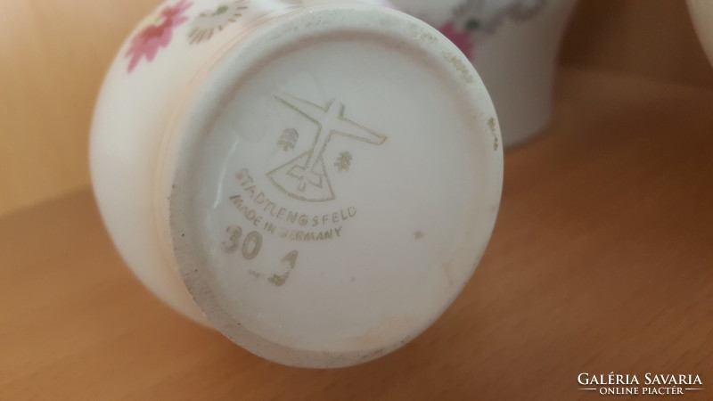 Stadtlengsfeld kávé kiöntő tej kiöntő és cukortartó eladó