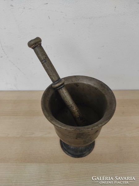 Antique apothecary kitchen tool bronze mortar pharmacist's tool 18th - 19th century 882 7431