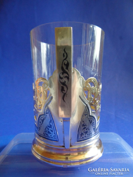 Russian silver tea cup