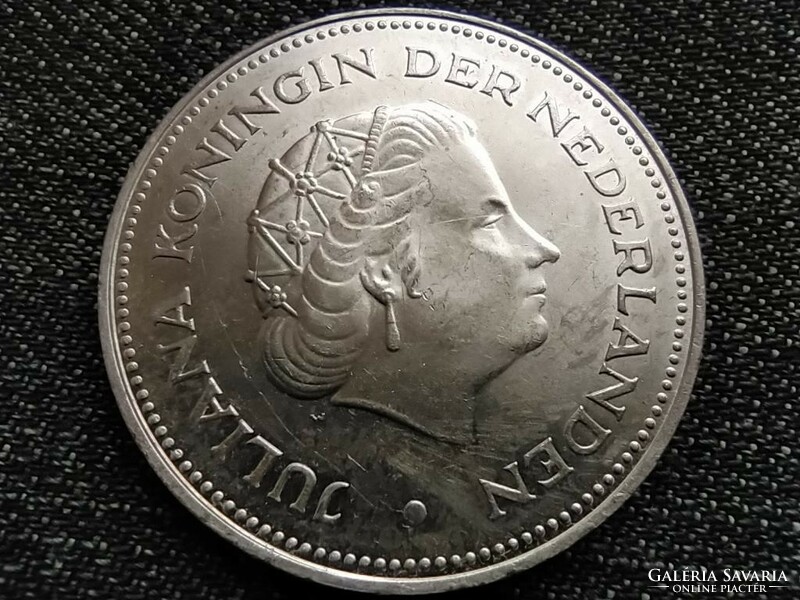 Hollandia A felszabadulás 25. évfordulója .720 ezüst 10 Gulden 1970 (id23367)