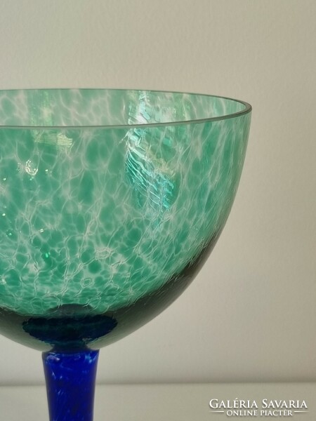 Decorative glass offering, large goblet