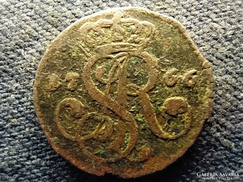 Lengyelország II. Szaniszló Ágost (1764-1795) 1 grosz koronny 1766 G (id71339)