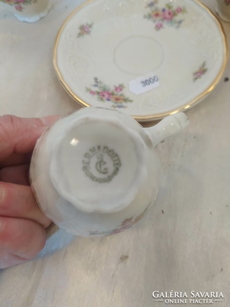 Antique German porcelain coffee cup