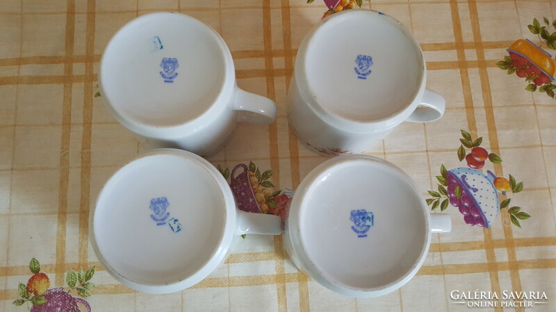 Alföldi berry pattern tea mugs for sale