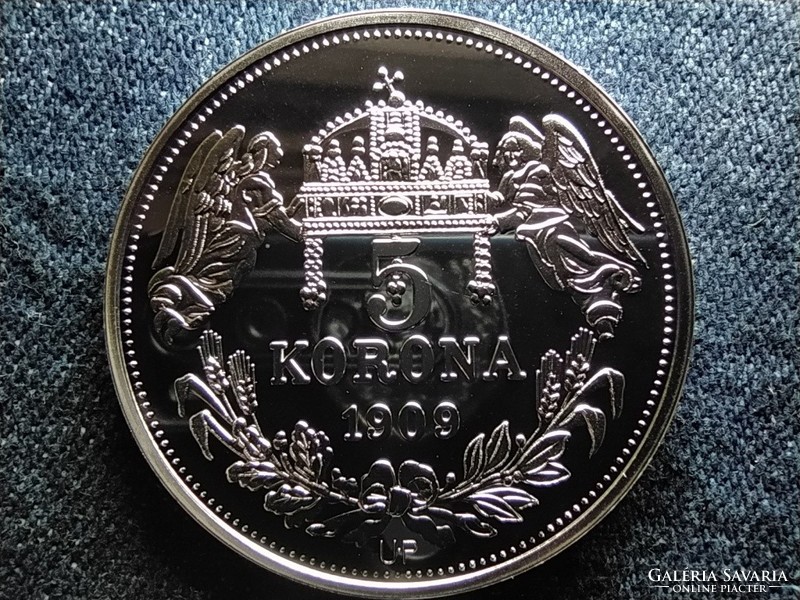 Royal crowns in mintage ii. Géza 5 crowns .999 Silver pp (id57468)