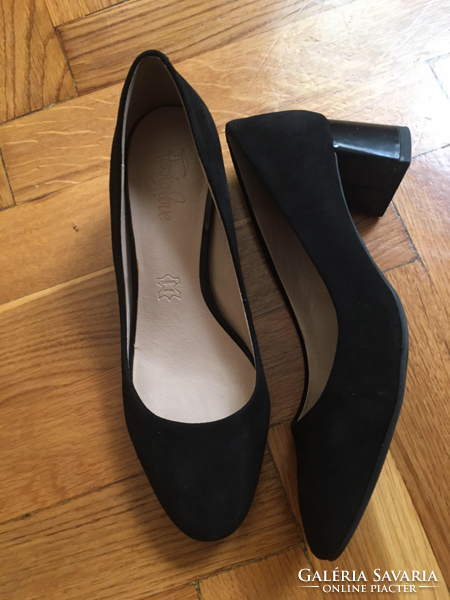 Footglove fekete alkalmi/irodai cipő 36.5/3.5
