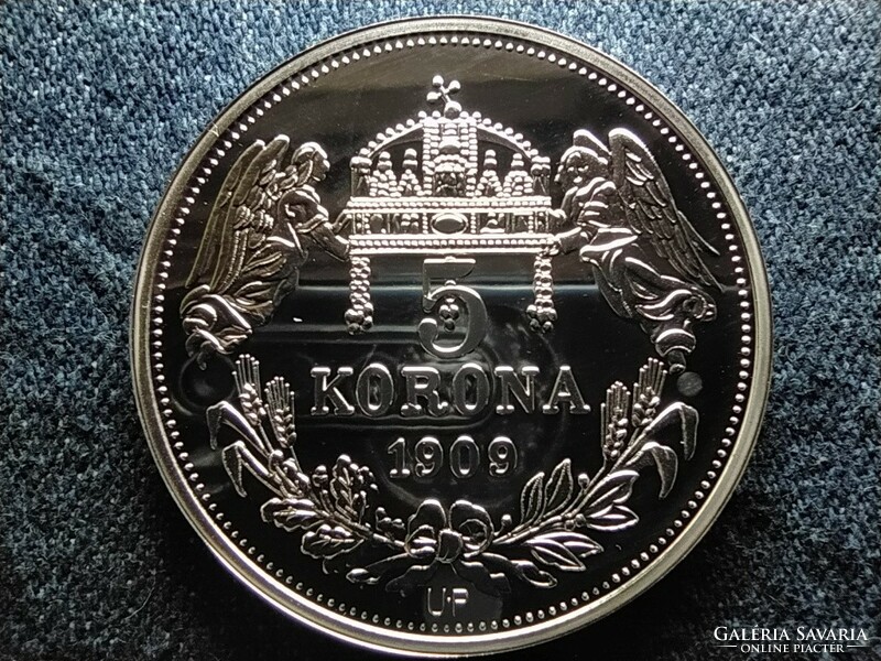 Királyi Koronák Utánveretben I. Géza 5 korona .999 ezüst PP (id57470)