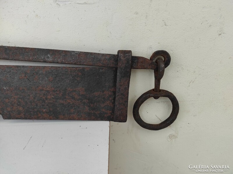 Antique wrought iron kitchen tool that holds a pot above the hearth xviii. - Xix. Century 624 7222