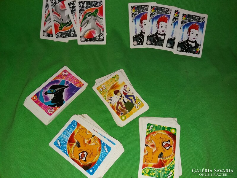 Retro UNO játék kártya csomag szerepjáték a képek szerint