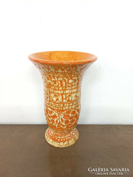 Gorka's applied art ceramic vase