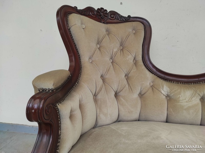 Antik neobarokk bútor gurulós szófa kanapé hosszú fotel szalon garnitúra Leárazva 7429