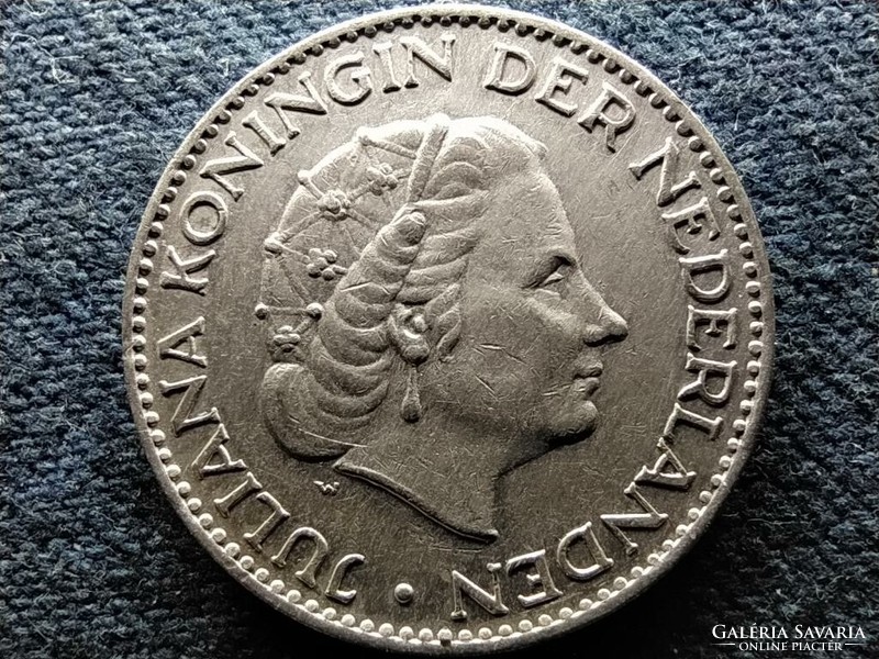 Hollandia I. Julianna (1948-1980) .720 ezüst 1 Gulden 1955 (id59362)