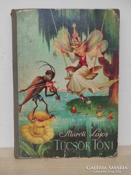 Antique story book story book children's literature túcsök toni 884 7454