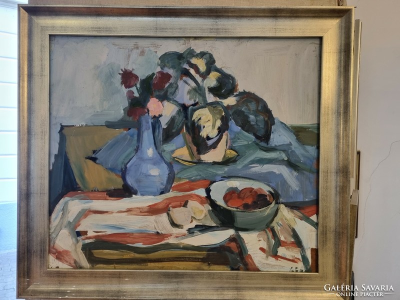 Éva Gera still life oil painting