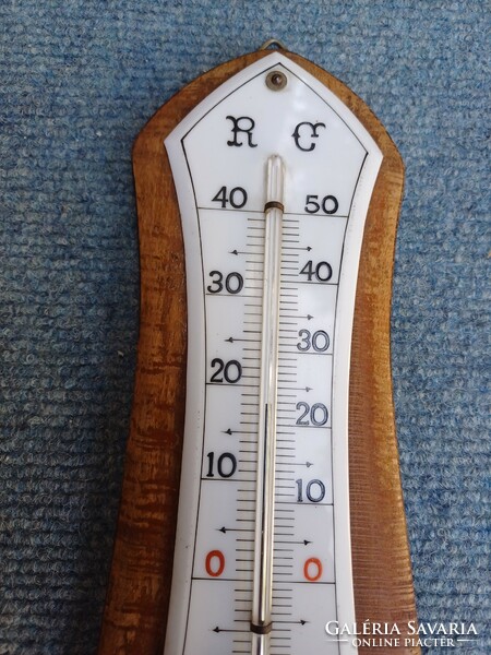 Very rare old wall thermometer (only László and Gyula)