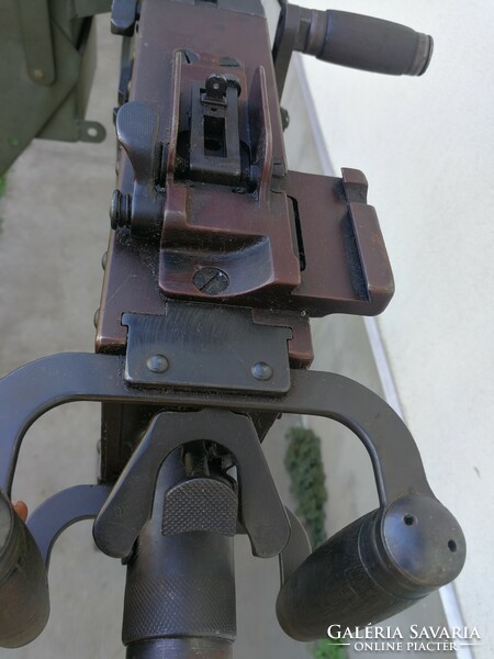 Deactivated browning m2 12.7mm heavy machine gun