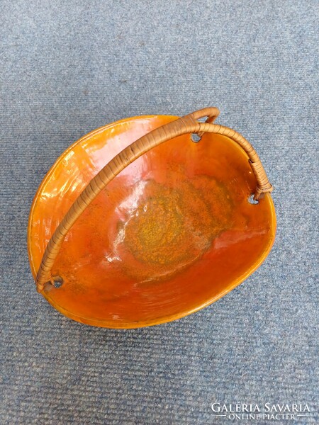 Rare István Erzöd ceramic serving bowl