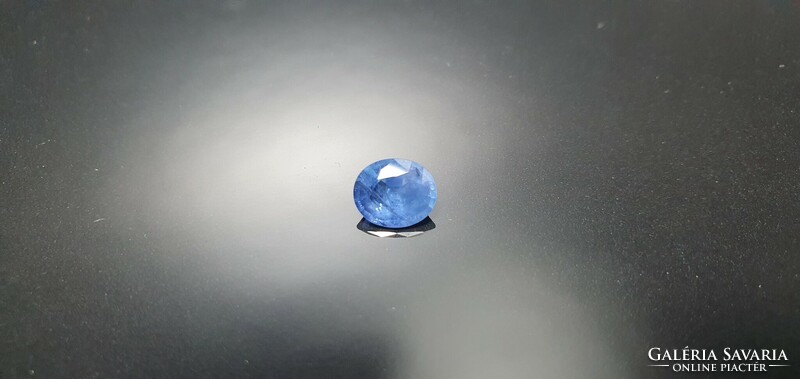 Blue Sapphire Ceylon Silan Sapphire 1,228 Cts. With certification.