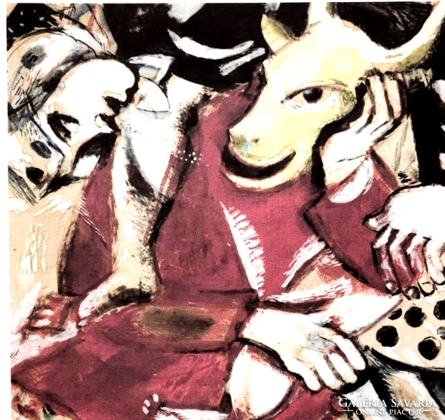 Nagyon szép Chagall litográfia