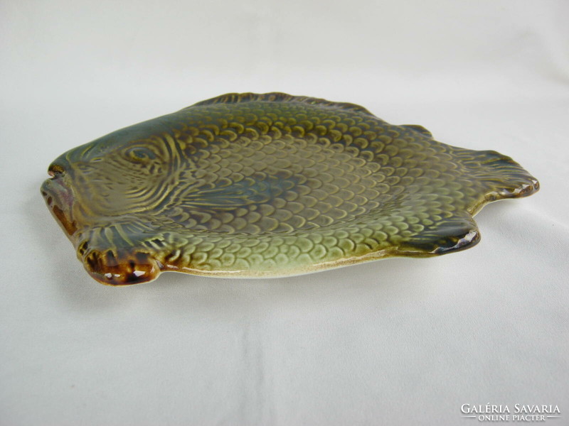 Gránit kerámia hal halas tál tányér