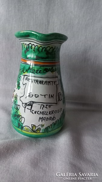 Spanish ceramic jug