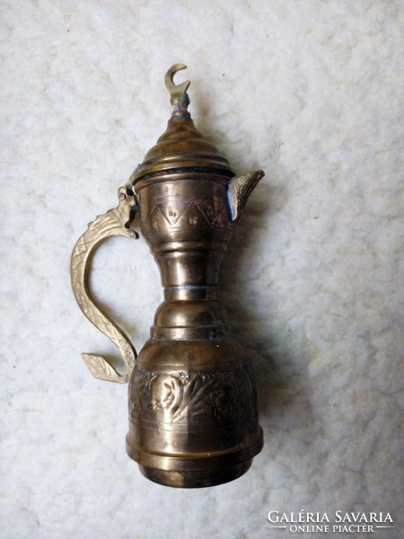 Turkish brass carafe