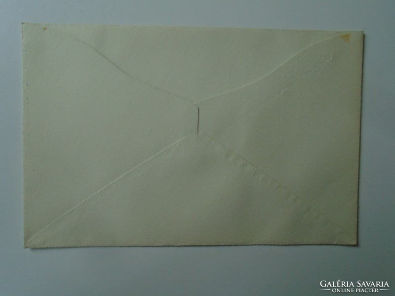 Za447.4 Large bank envelope for summing up denominations and amounts of pengő banknotes, around 1943
