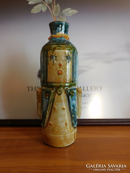 Figurative vase of Erzsébet Fórizsné Sarai 26.5 Cm
