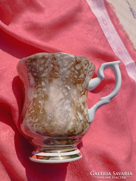 Gyönyörű lengyel porcelán csésze, pohár