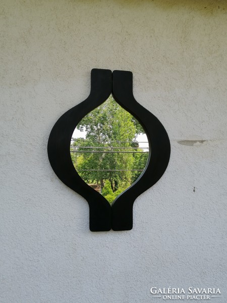 Retro modern craftsman mirror