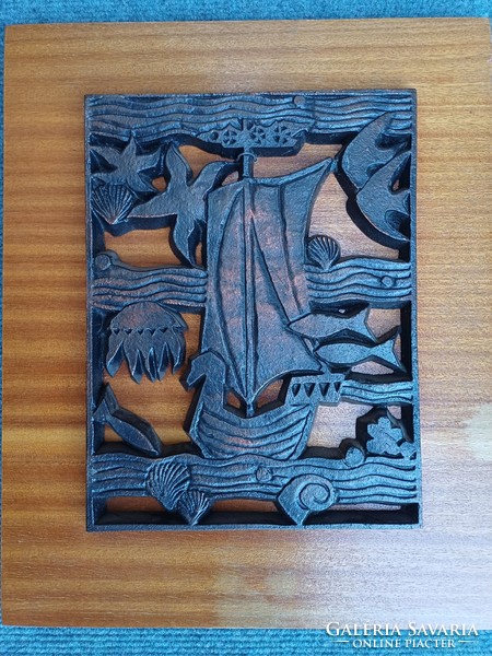 Bronze casting industrial artist wall decoration relief