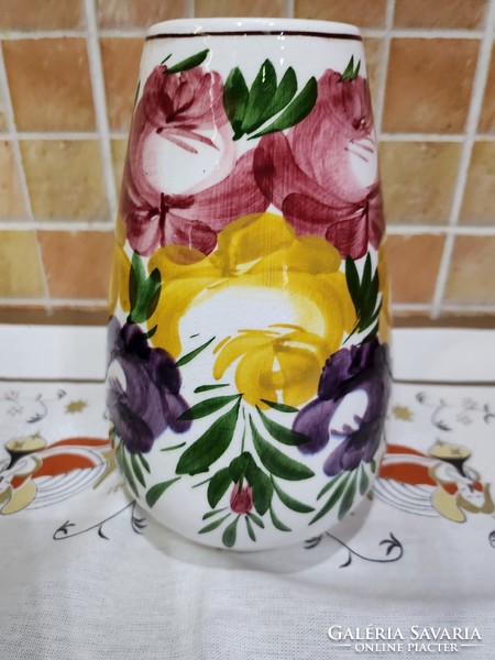Antique rhyolite vase from Hollóháza