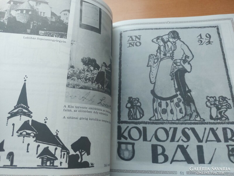 Károly Kós: folk architecture of Transylvania and Károly Kós picture book in one. HUF 4,000