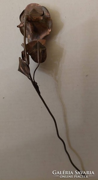 Antik fém rózsa  (Akár INGYENES szállítással)