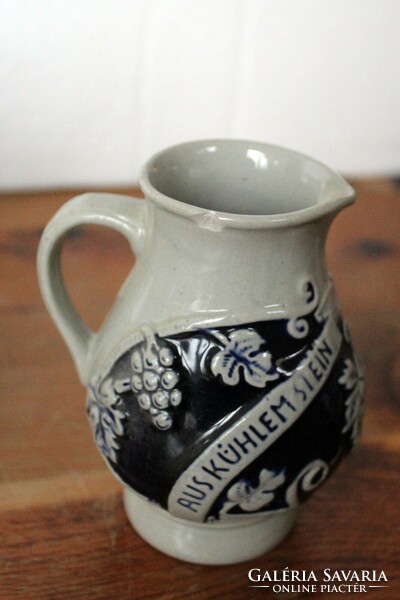 Wine jug set Austrian ceramics