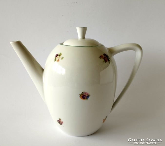 Beautiful old raven house teapot with beautiful small flower pattern