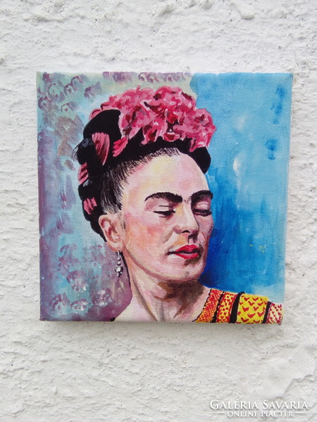 Frida Kahlo portré festmény