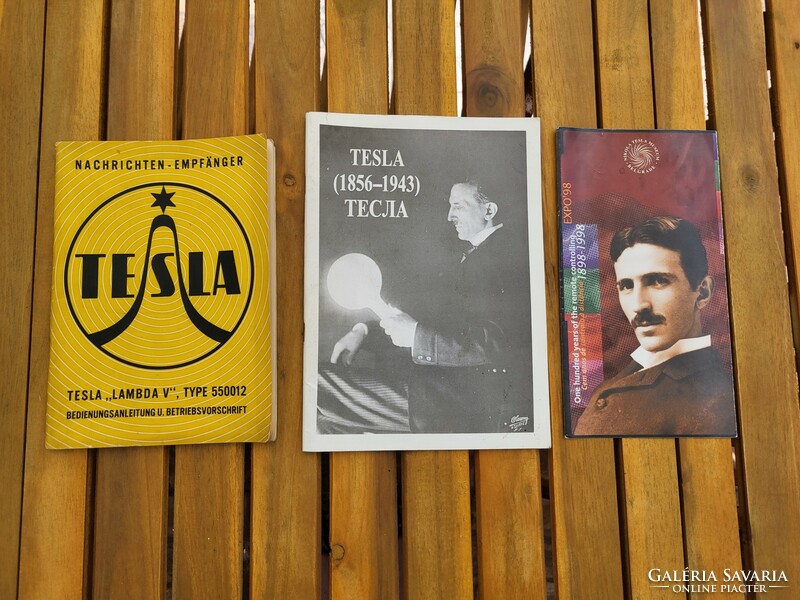Nikola Tesla kiadvány csomag