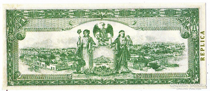 Mexikó 25 Mexikói peso 1915 REPLIKA